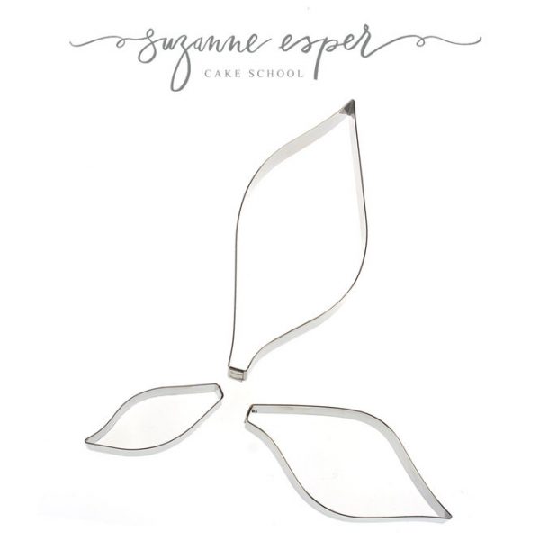 Suzanne Esper Cutters 3 pc Peony Leaf