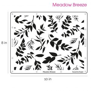Suzanne Esper Meadow Breeze Stencil 1